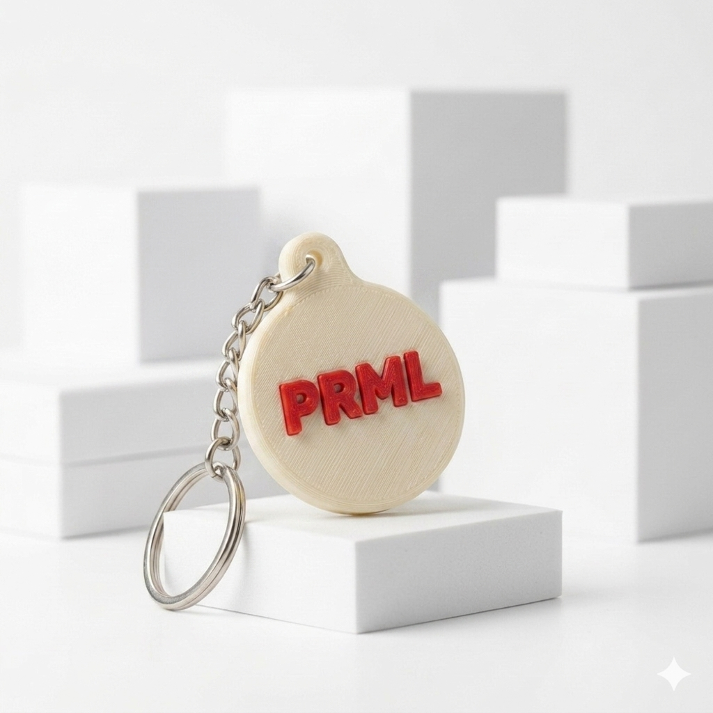 PRML TAP KEYCHAIN — Beige